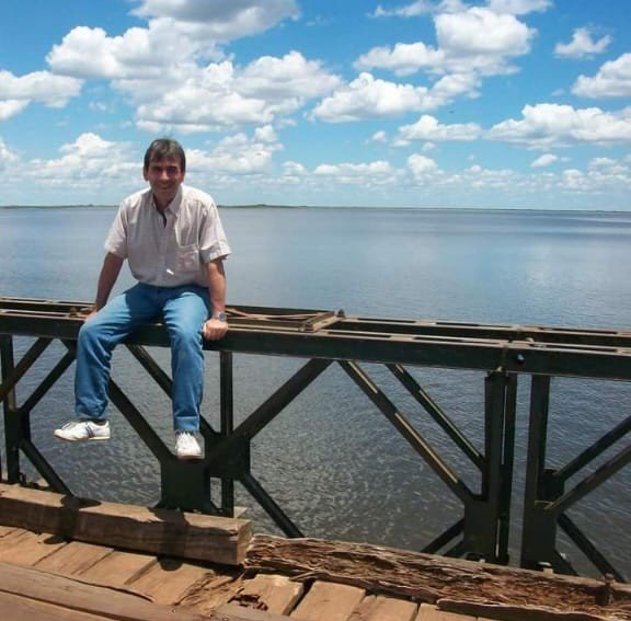 Atardecer en la laguna Iberá, Carlos Pellegrini
